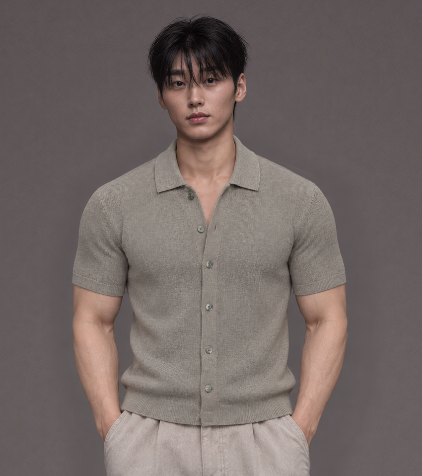 베스트 핏 린넨 가디건